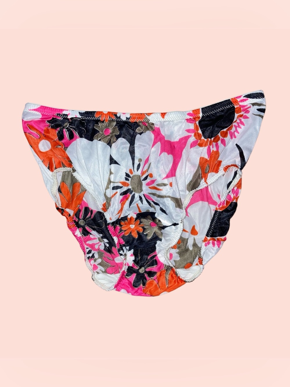 Vintage Floral Bikini Panty